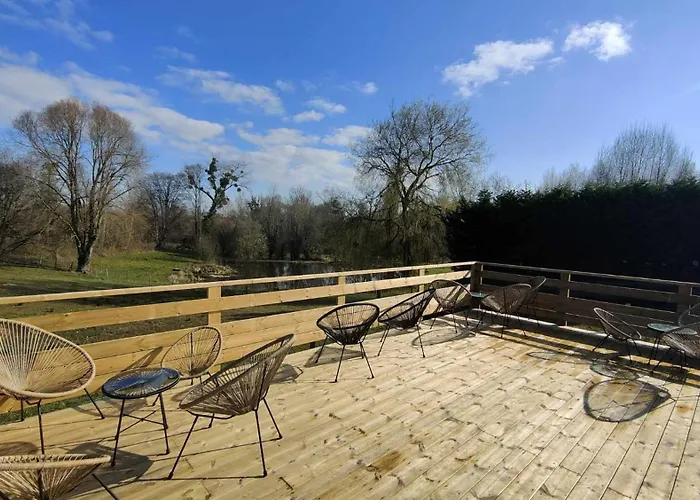 Gite Familial 6 Personnes Au Coeur De La Nature - Lit King Size - Vue Sur Etang A 10Mn Du Touquet