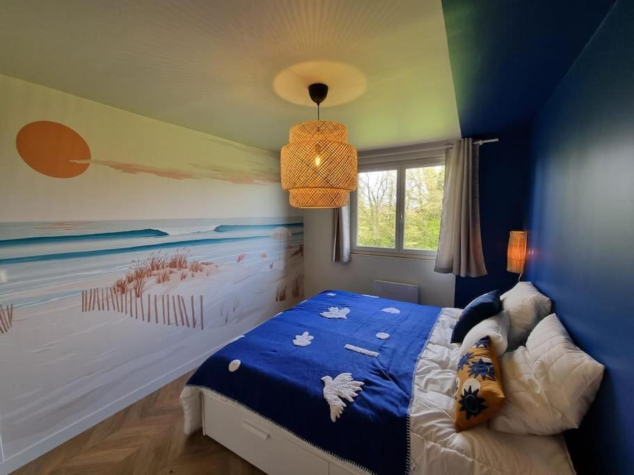 Familial 6 Personnes Au Coeur De La Nature - Lit King Size - Vue Sur Etang A 10mn Du Touquet