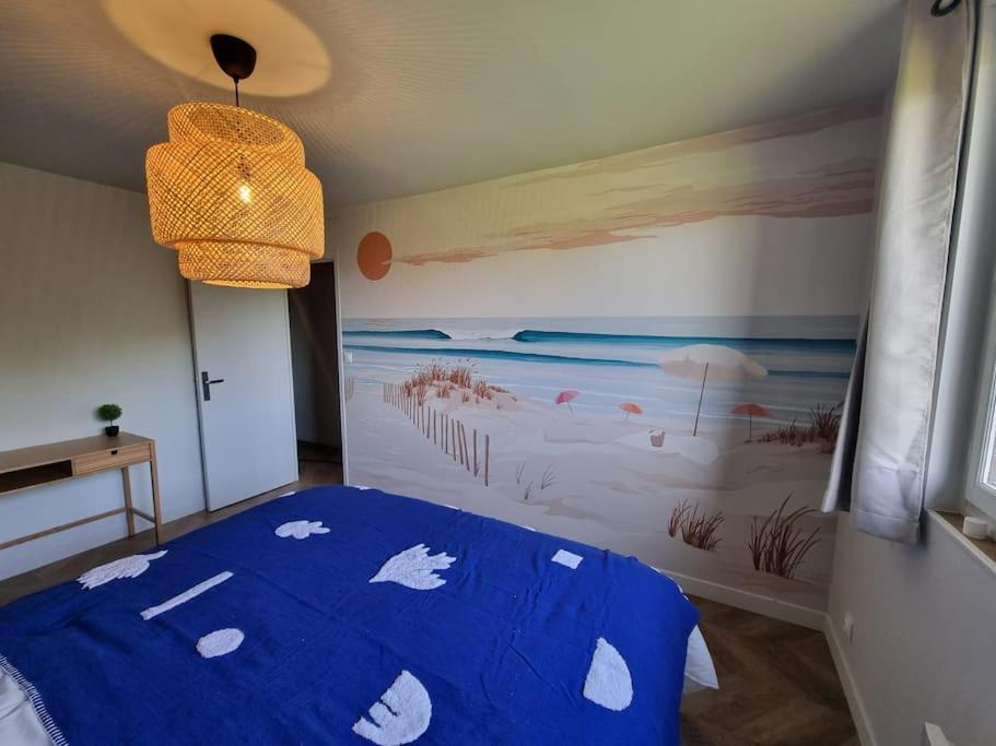 Familial 6 Personnes Au Coeur De La Nature - Lit King Size - Vue Sur Etang A 10mn Du Touquet